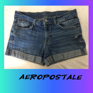AEROPOSTALE SIZE 4 ABOVE HIPS DENIM SHORT